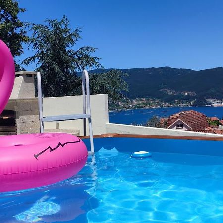 Casa En Chapela, Con Vistas A La Ria De Vigo Villa Kültér fotó