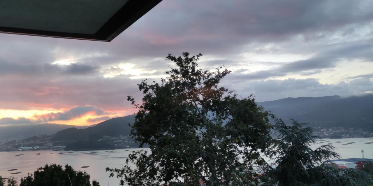 Casa En Chapela, Con Vistas A La Ria De Vigo Villa Kültér fotó