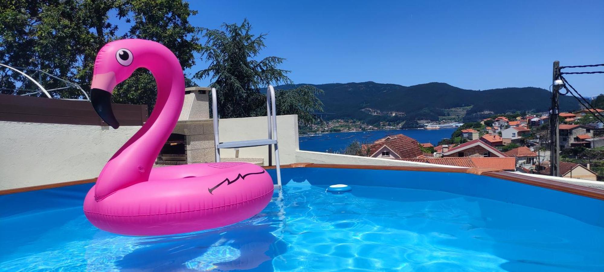 Casa En Chapela, Con Vistas A La Ria De Vigo Villa Kültér fotó