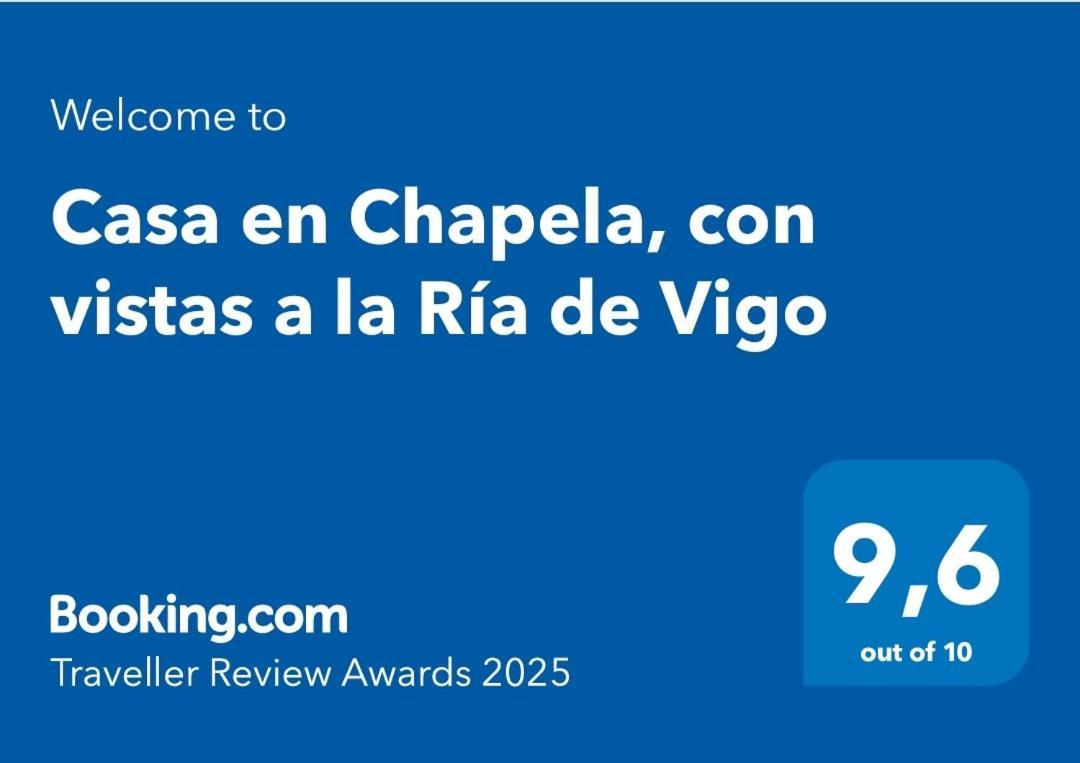 Casa En Chapela, Con Vistas A La Ria De Vigo Villa Kültér fotó